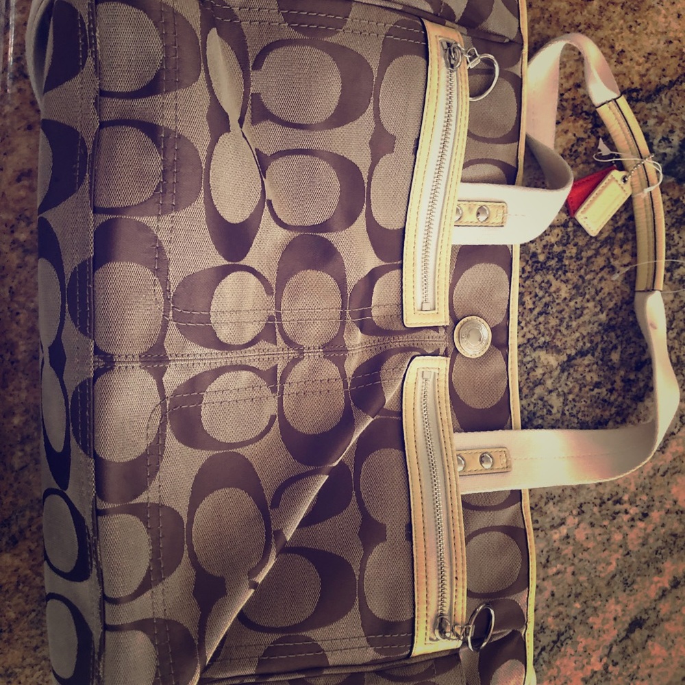 Coach diaper bag